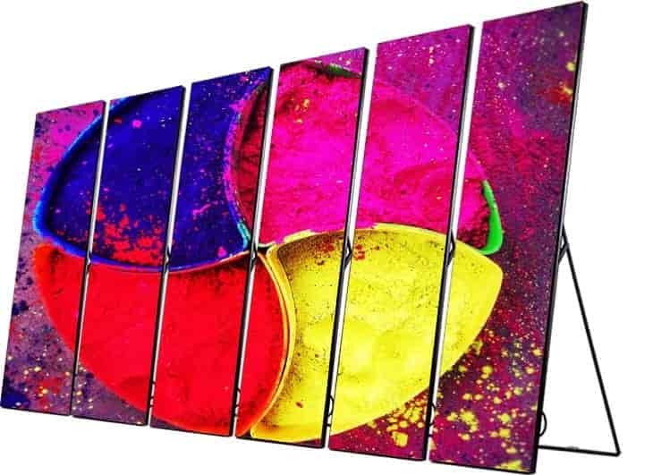 P5 Poster LED display โปรเตอร์LED ป้ายโฆษณาLEDแบบขาตั้ง