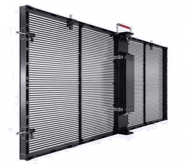 P6 Transparent LED display LED full color แบบโปร่งใส โปร่งแสง มองทะลุได้