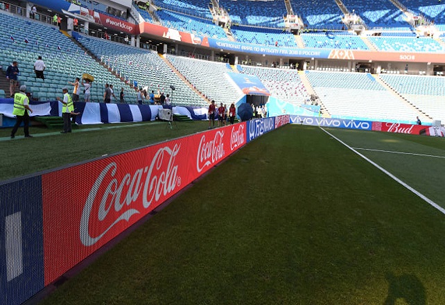 p8 Football LED Display LED full color สนามฟุตบอล ป้ายLEDข้างสนามฟุตบอล ป้ายLEDข้างสนามกีฬา