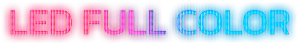 LED full color word