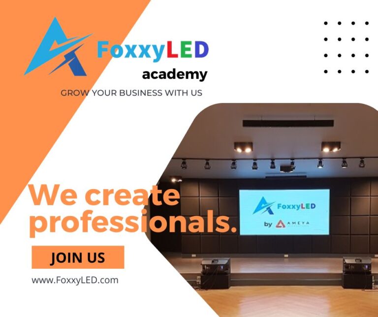 สอนLED FoxxyLED academy
