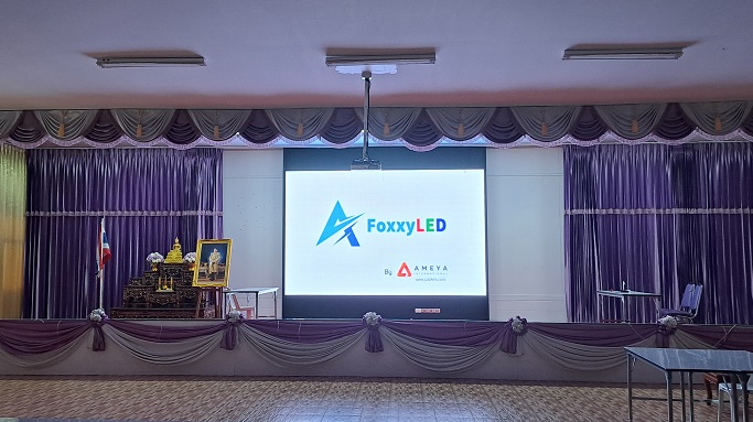 FoxxyLED จอLED full color display P4