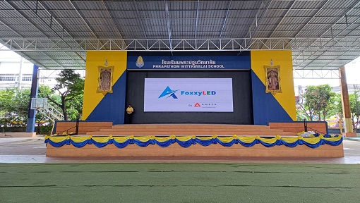 จอห้องประชุม LED full color P4 FoxxyLED