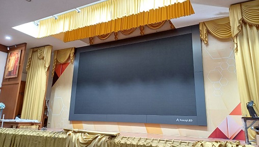 ติดตั้ง LED full color P5 installation
